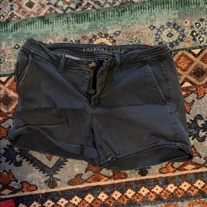 American Eagle Outfitters Women's Dark Gray Jean Shorts
